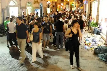 Un'immagine del centro di Oristano