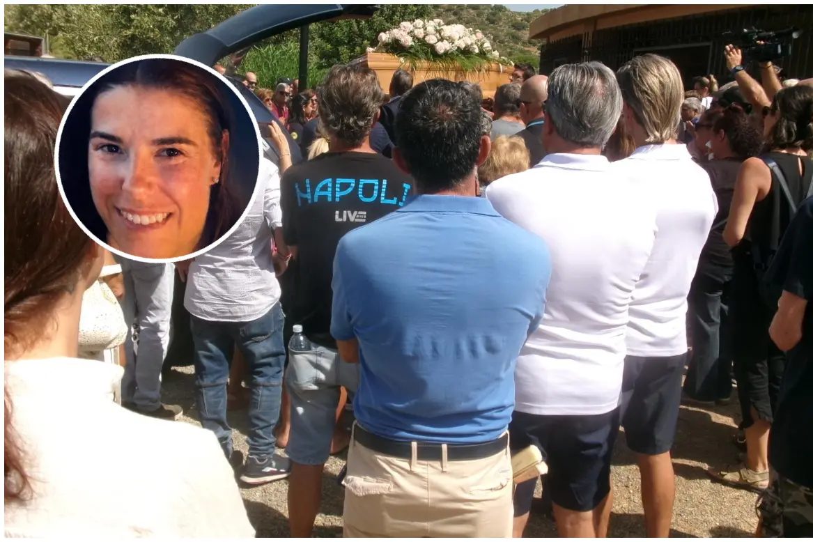 I funerali di Michela Rubiu (foto Serreli)