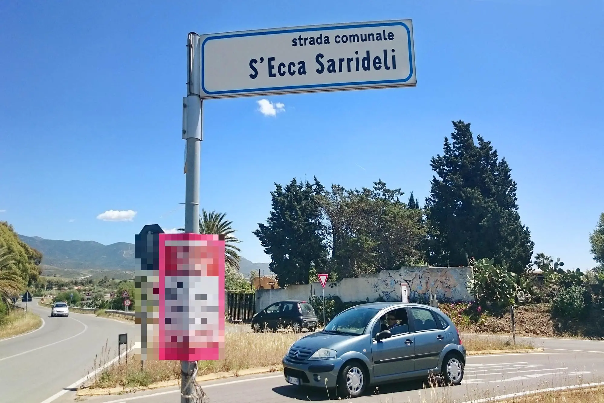 Via S'Ecca Sarrideli a Quartu (Archivio L'Unione Sarda)