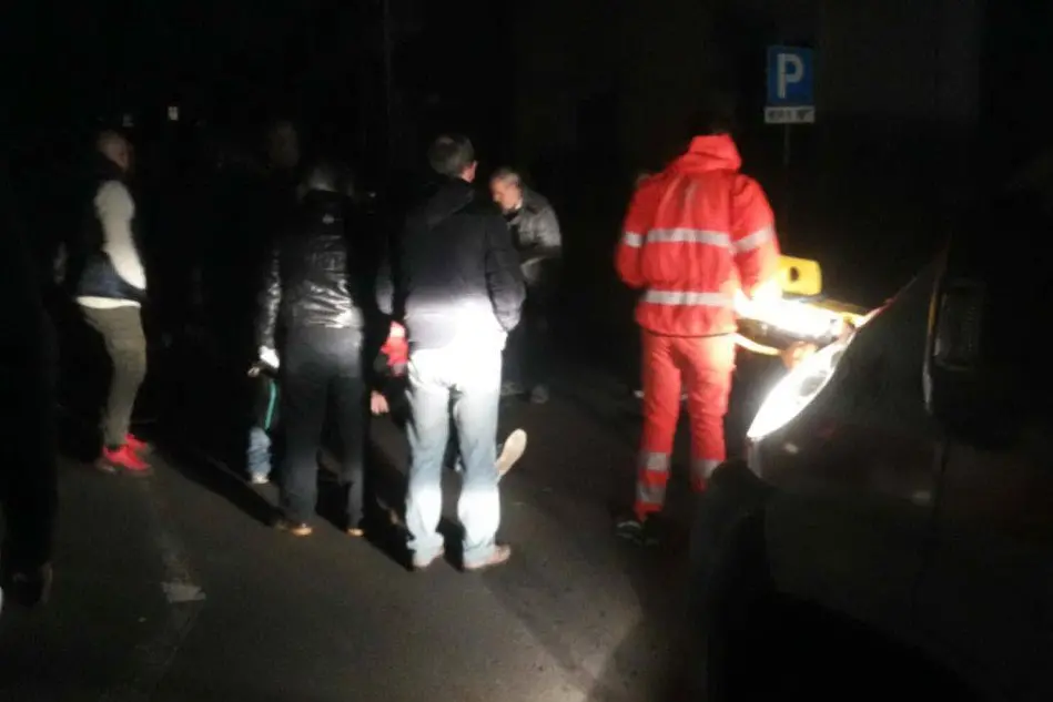 Il luogo dell'incidente