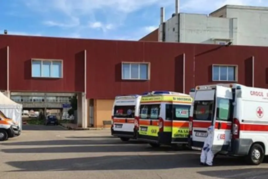 Il Pronto soccorso del San Martino (foto Sanna)
