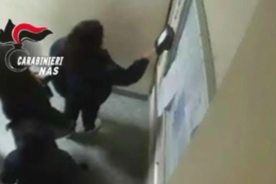Frame delle telecamere di sorveglianza (Carabinieri)