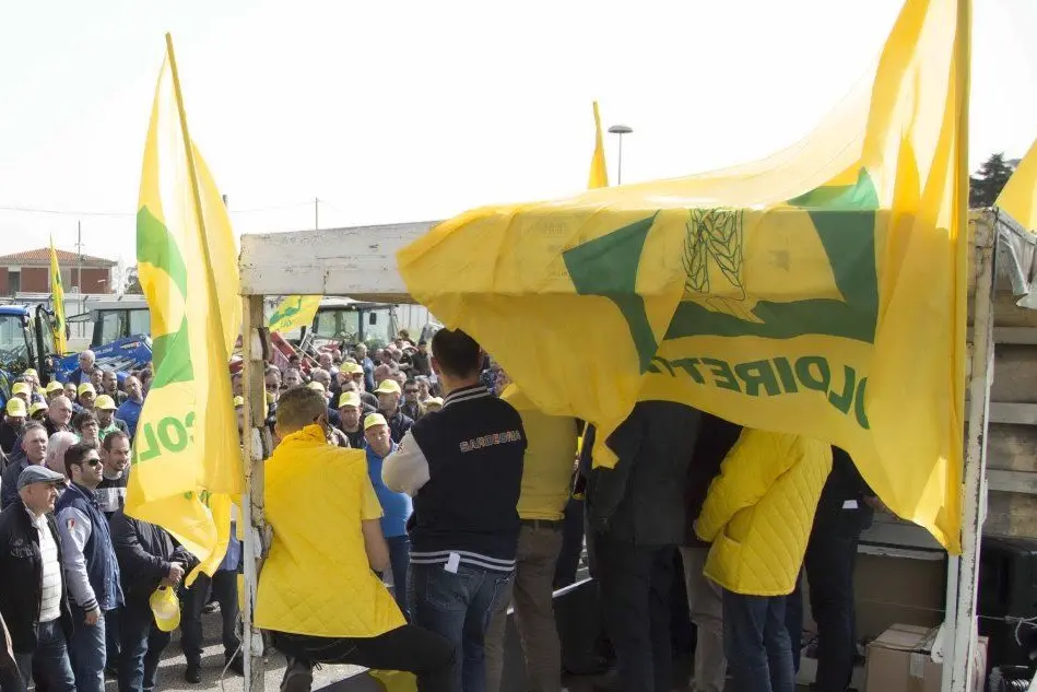 Una manifestazione della Coldiretti