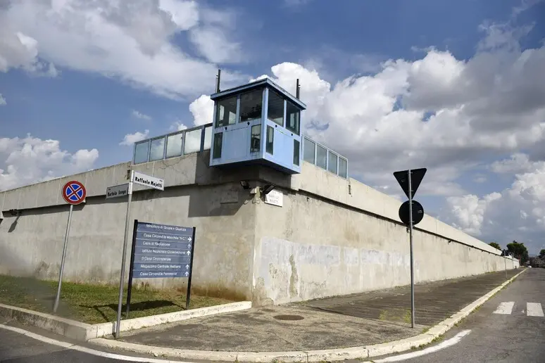 Il carcere di Rebibbia (Ansa)