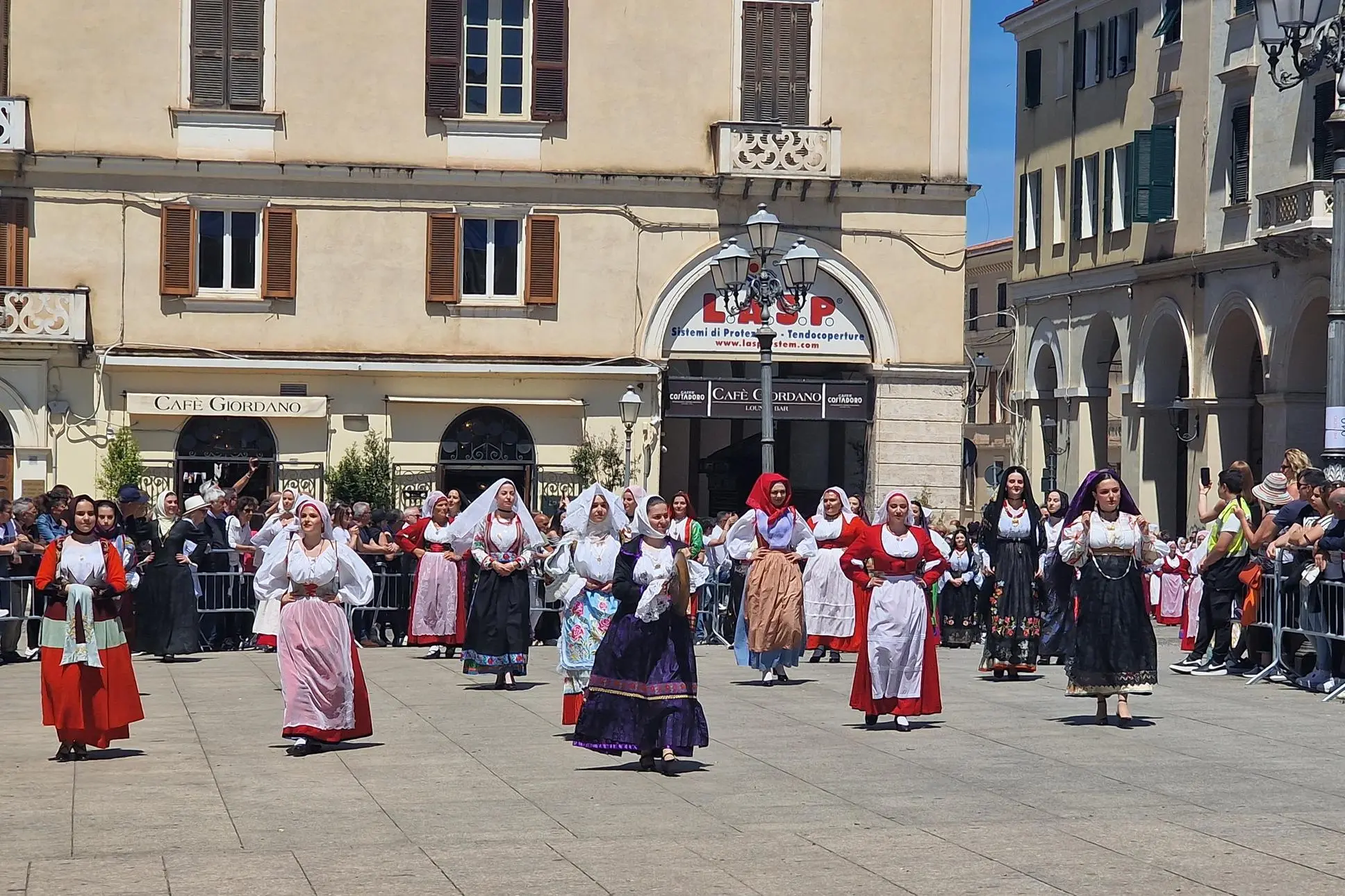 Una edizione della Cavalcata Sarda