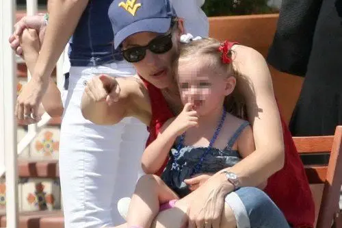 Jennifer Garner con la figlia