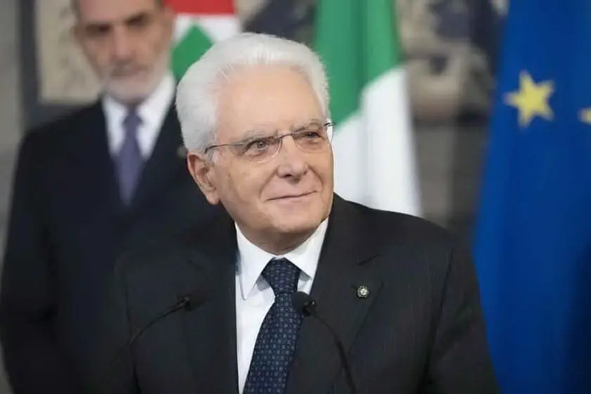Il presidente della Repubblica Sergio Mattarella (archivio L'Unione Sarda)