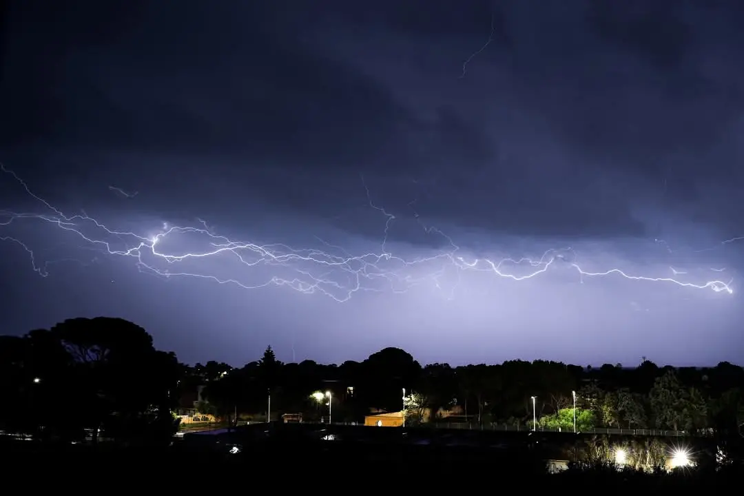 Una cella temporalesca davanti al golfo di cagliari (foto Lorenzo Busilacchi)