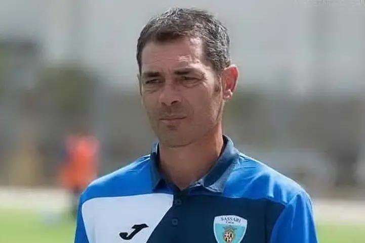 L'allenatore del Lattedolce, Stefano Udassi (archivio L'Unione Sarda)