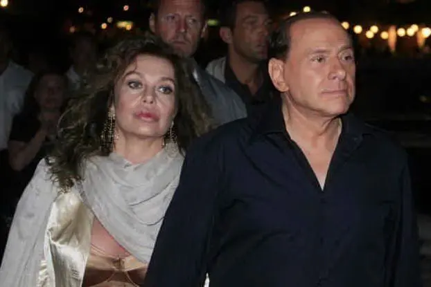 Berlusconi e Veronica Lario