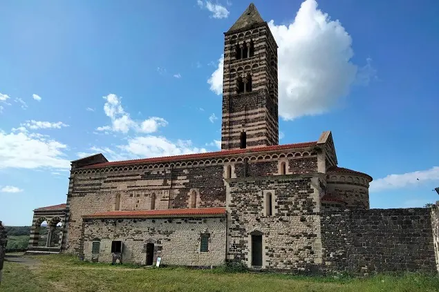 La Basilica di Saccargia a Codrongianos (foto Antonio Caria)
