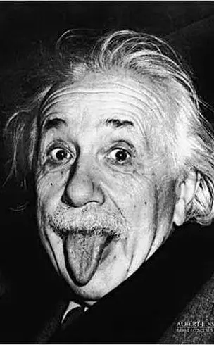 Uno degli scatti più famosi di Einstein, quello con la &quot;linguaccia&quot;, risale al 1951