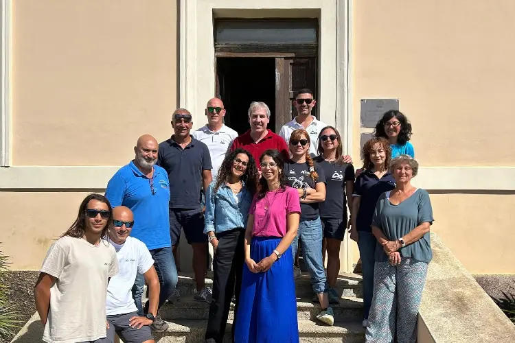 I partecipanti all'Asinara (foto concessa)