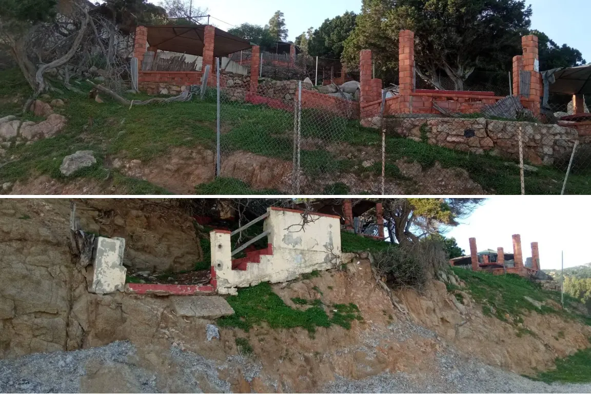 L'ex villaggio militare abbandonato a Porto Tramatzu