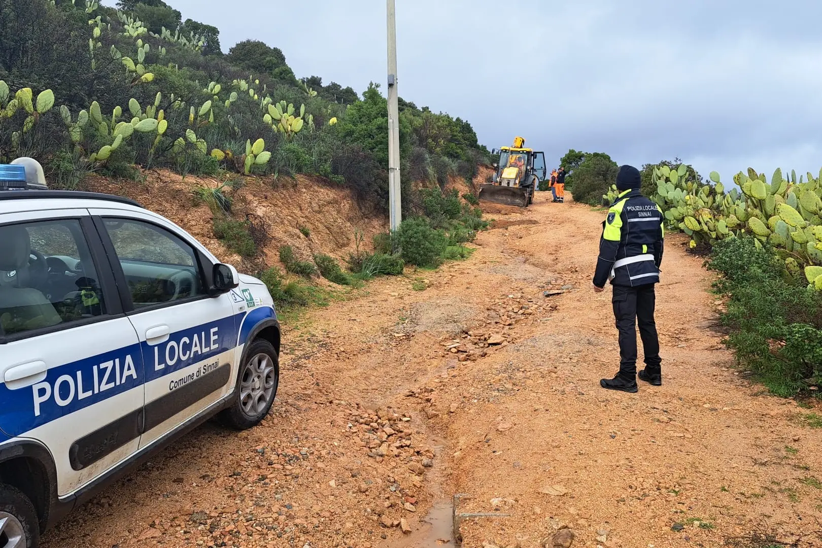 Danni nel territorio comunale di Sinnai