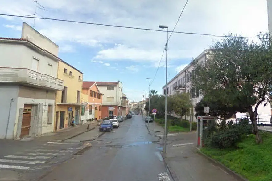 Viale Trento a Sant'Antioco (foto da Google Maps)