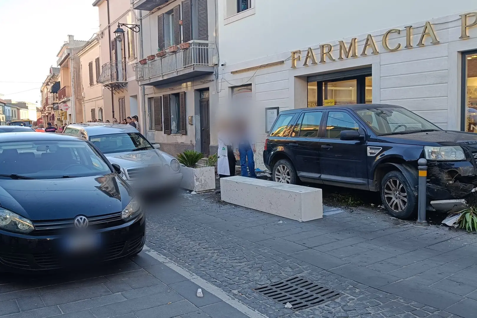 Il luogo dove è avvenuto l'incidente