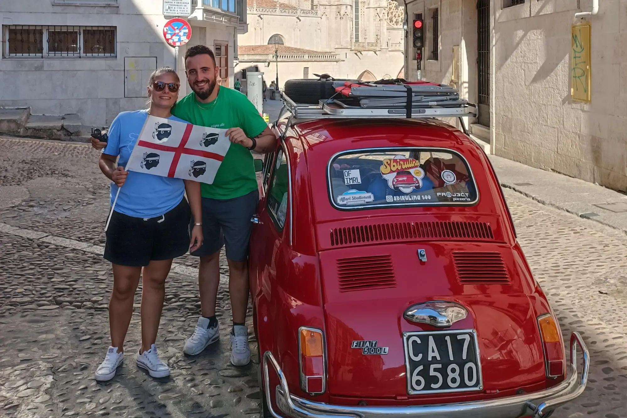 Nicole Zanon e Nicolò Spano con "Sbirulina" (Foto concessa)