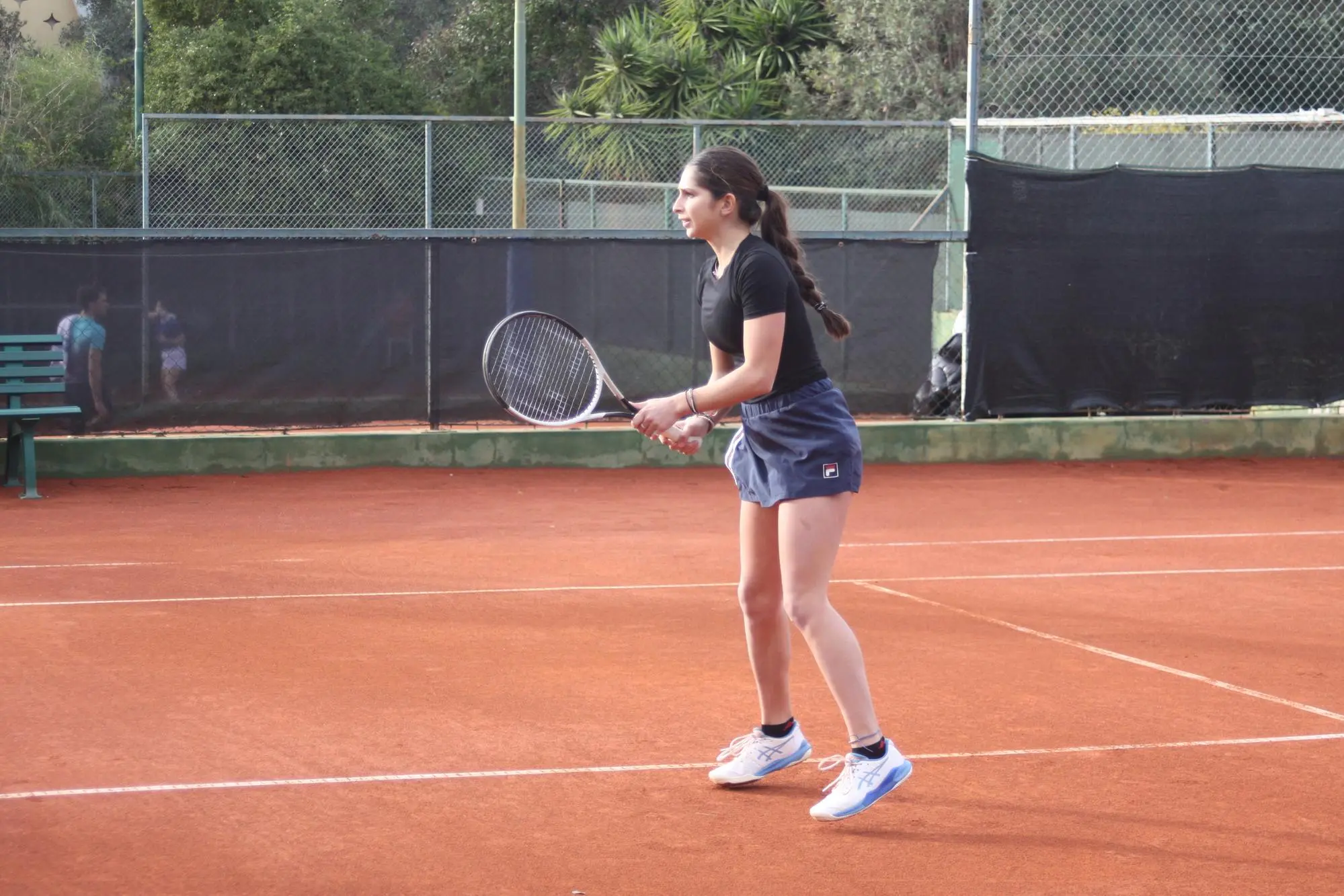 Barbara Dessolis, protagonista della vittoria cagliaritana (foto Antonio Burruni)