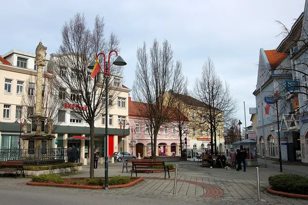 Il centro di Mattersburg (foto Wikipedia)