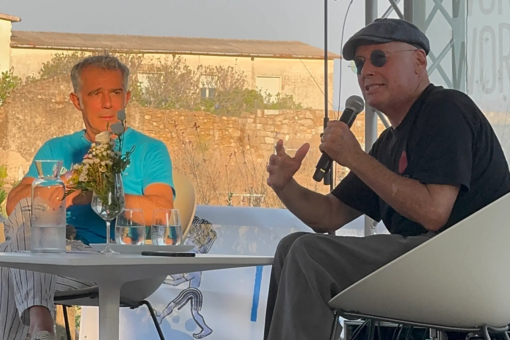Fresu e Baricco (foto Montisci)