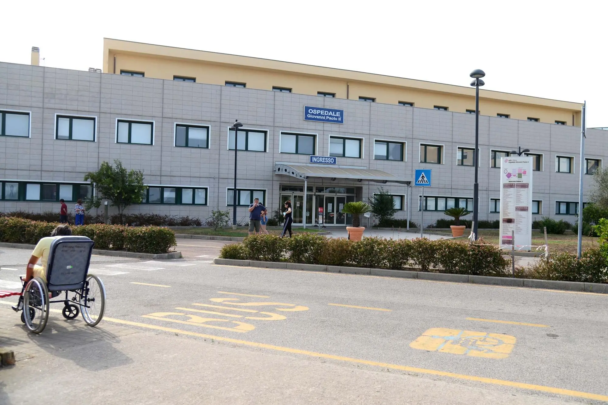 L'ospedale di Olbia