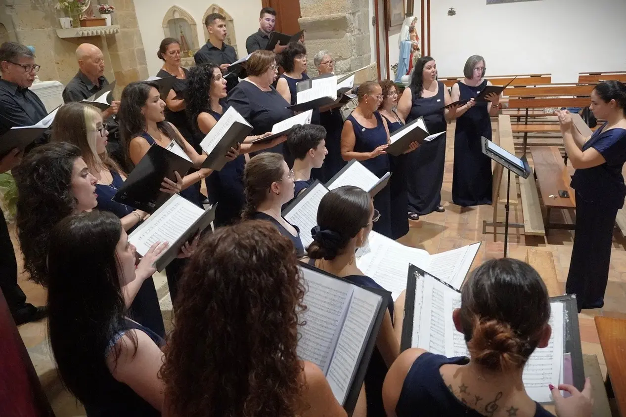il concerto a Santa Maria Coghinas