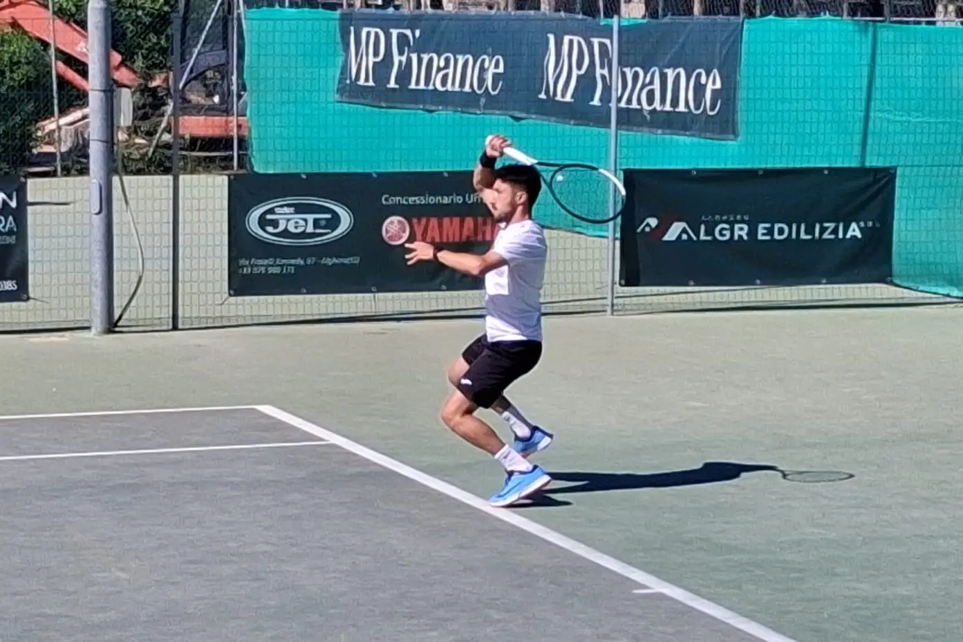 Cristiano Monte del Tc Alghero disputerà i playoff maschili (foto Antonio Burruni)