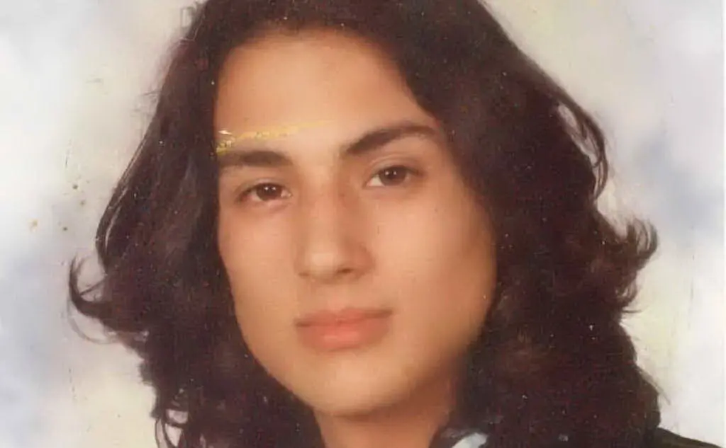 Una sua foto da ragazzo (foto Instagram)