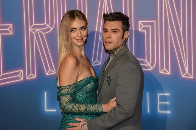 Chiara Ferragni e Fedez (foto Ansa)