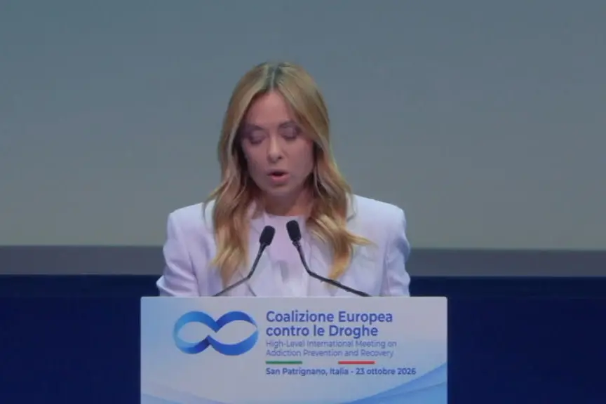 Droghe, Meloni: stroncare traffici che rendono schiave le persone