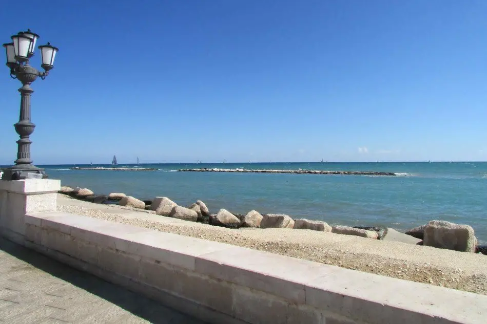 Il lungomare di Bari