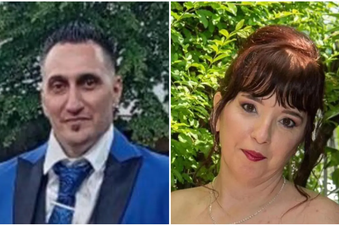 Vincenzo Dongellini e Valentina Sarto (foto via Ansa)