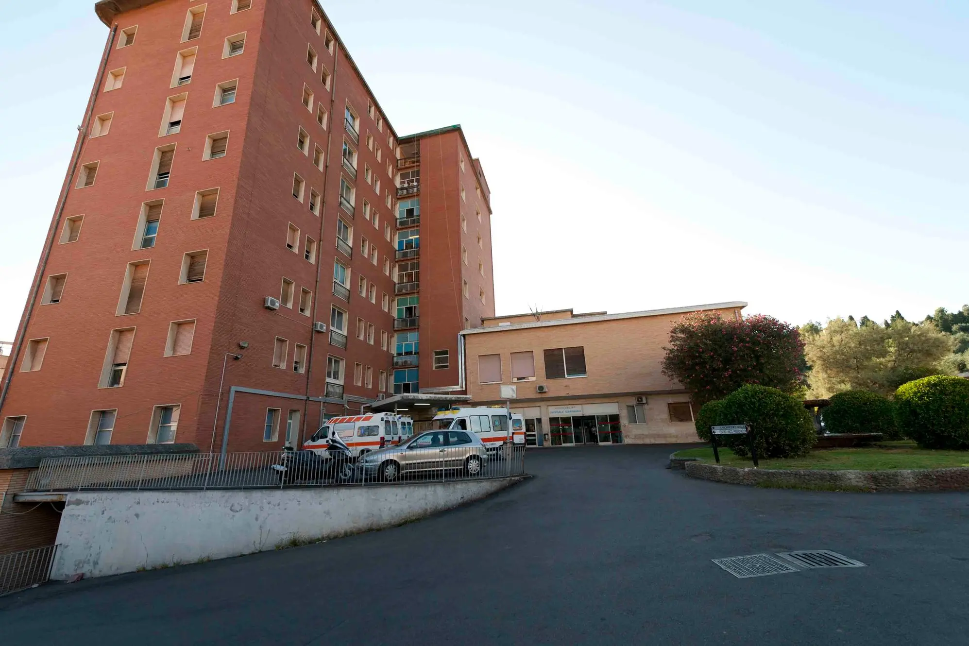 Iglesias, ospedale Santa Barbara (archivio L'Unione Sarda - foto Melis)