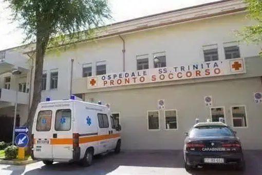 L'ospedale Santissima Trinità di Cagliari