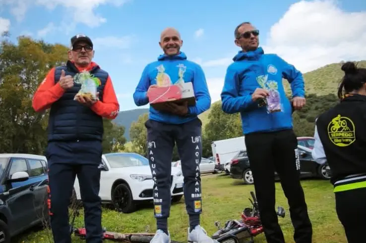 Podio categoria, M5 (foto Serreli)