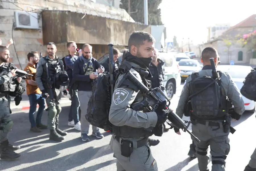 Polizia israeliana (Ansa)