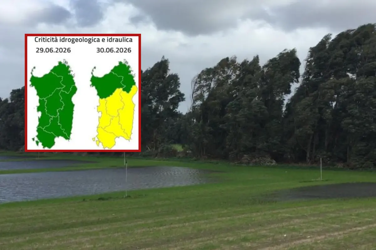 Allerta meteo per temporali in Sadregna