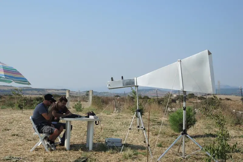 radioamatori all'aperto