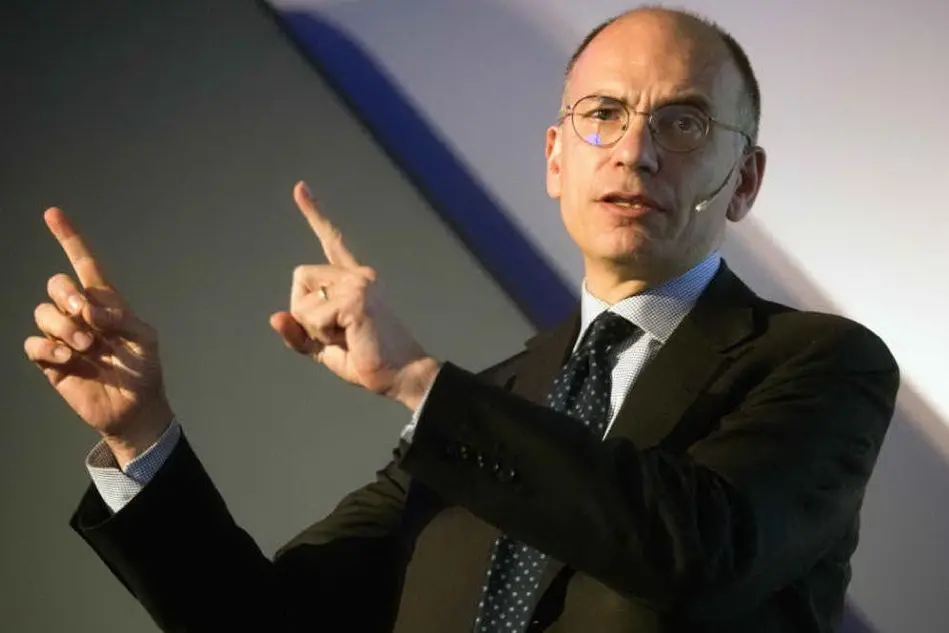 Enrico Letta (Ansa)