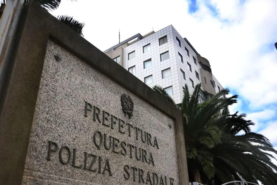 La questura di Oristano (Archivio L'Unione Sarda)