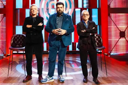 I giudici di MasterChef Italia: Giorgio Locatelli, Antonino Cannavacciuolo e Bruno Barbieri