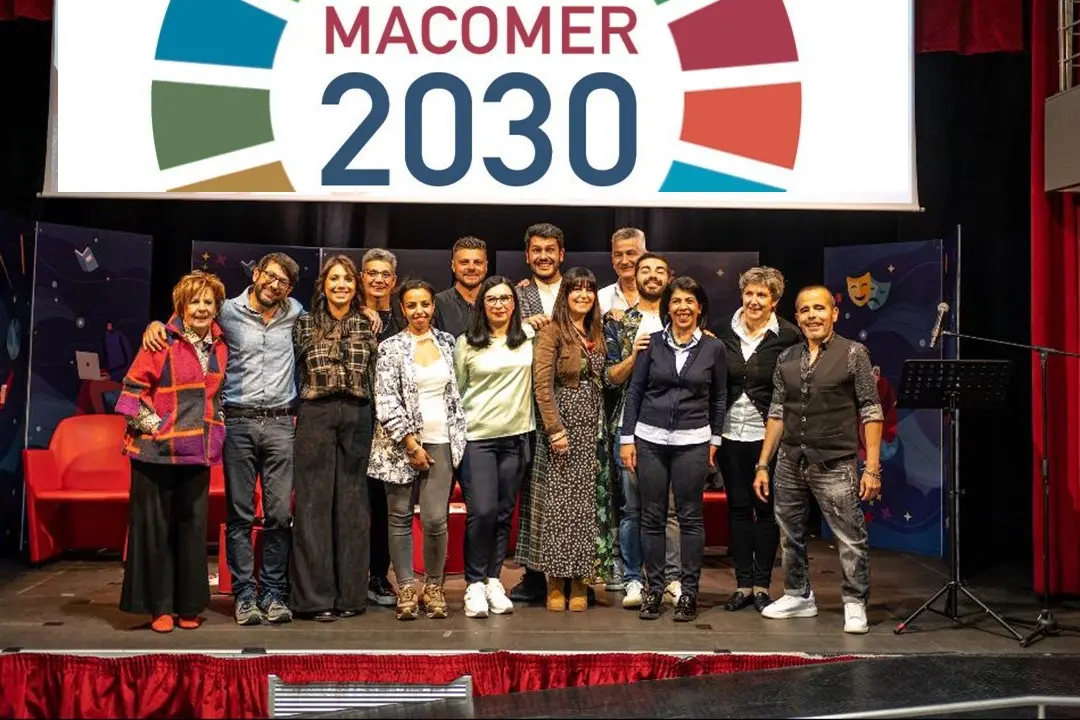 Il gruppo organizzatore Macomer 2030 (foto Oggianu)