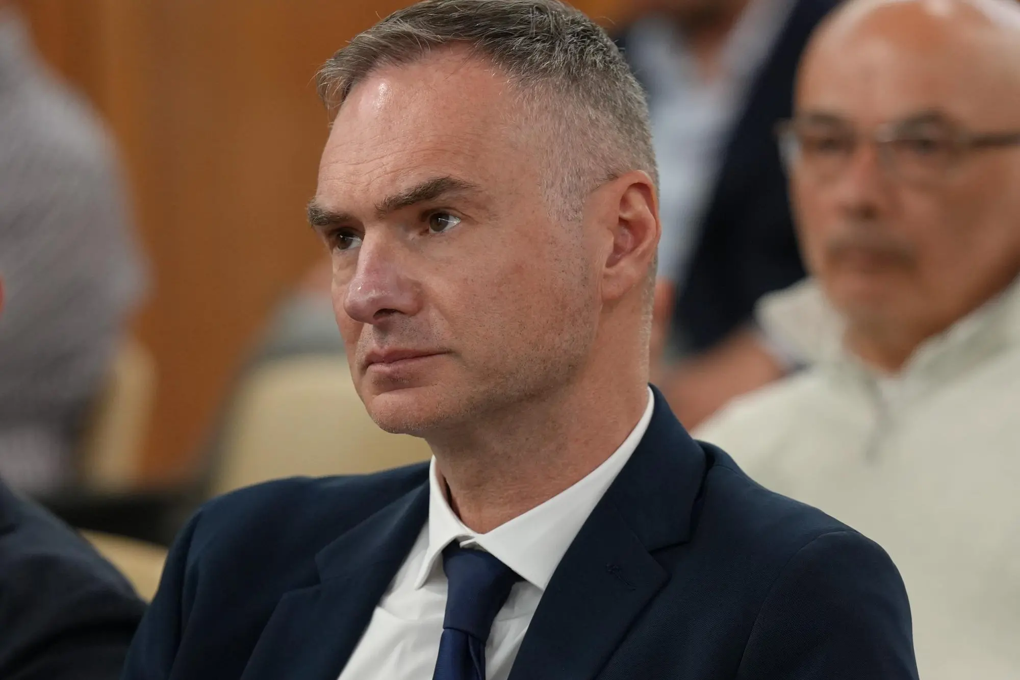 L'assessore al Bilancio Giuseppe Masala