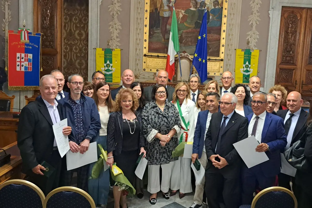 I maestri del lavoro in Prefettura