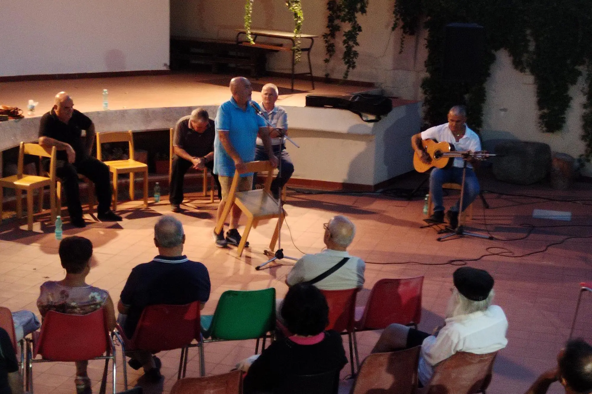 Una serata di canto campidanese improvvisato