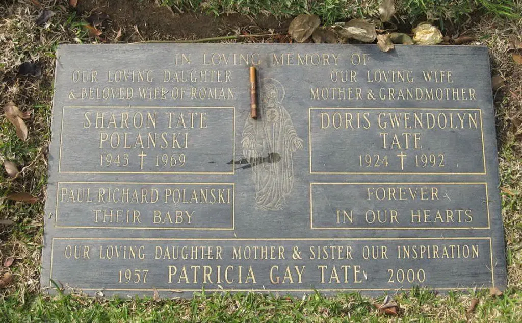La tomba della famiglia dei Tate, in California