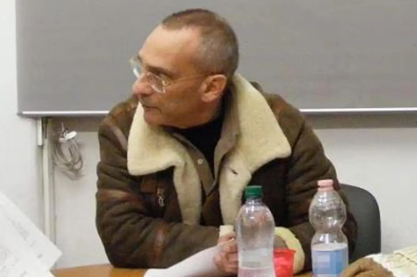 Il boss mafioso Matteo Messina Denaro dopo l'arresto (archivio L'Unione Sarda)
