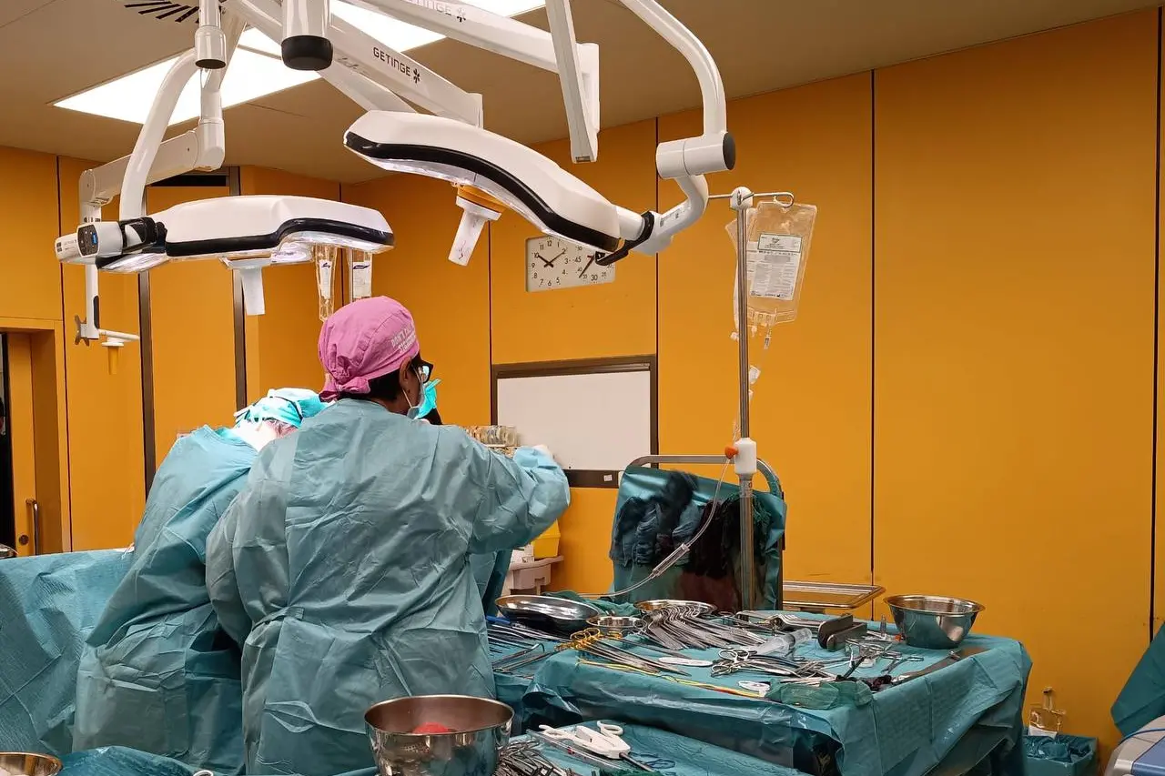 Prelievo multiorgano al Policlinico Duilio Casula (foto ufficio stampa)