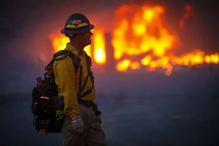 Incendi in Colorado (Afp via Ansa)